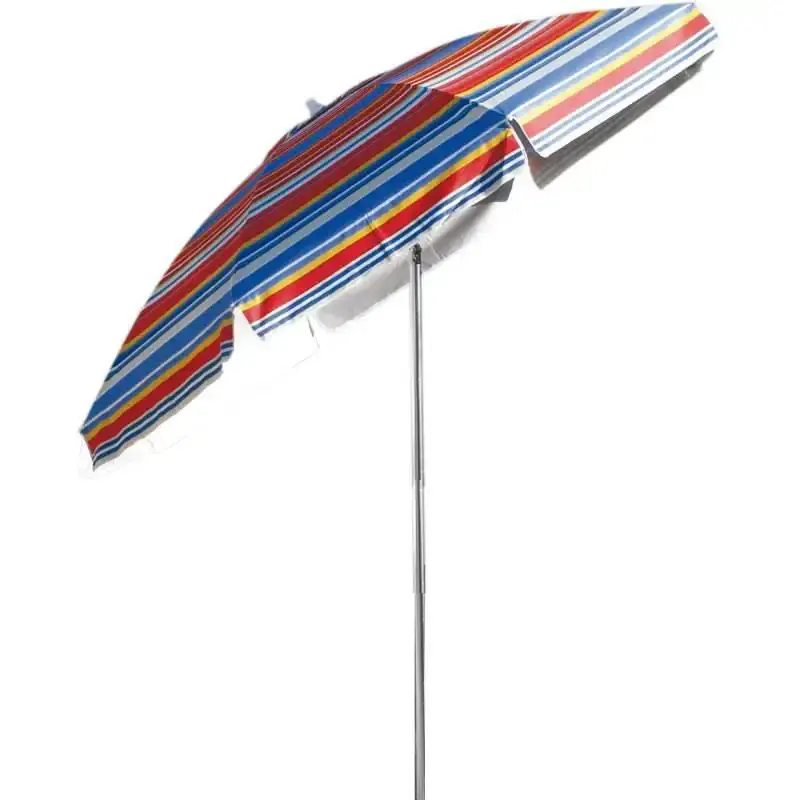 Guarda sol rainbow 2.4 metros diâmetro alumínio articulado 12060 cores variadas BEL BEL FIX