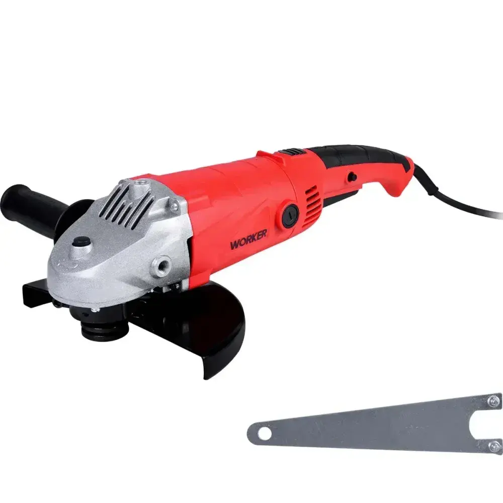 ​​​​​​​Esmerilhadeira angular 9 66000RPM 2000W 220V Worker — fotografia 6