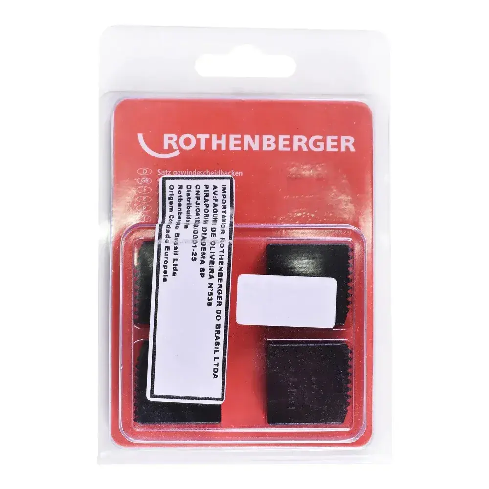 Kit cossinetes para tarraxa manual 2 bsp Rothenberger — fotografia 10