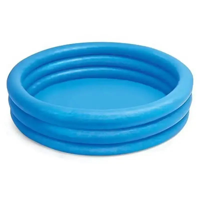 Kit natação piscina inflável 330L + boia braço + touca silicone + óculos espelhado com pre — fotografia 2