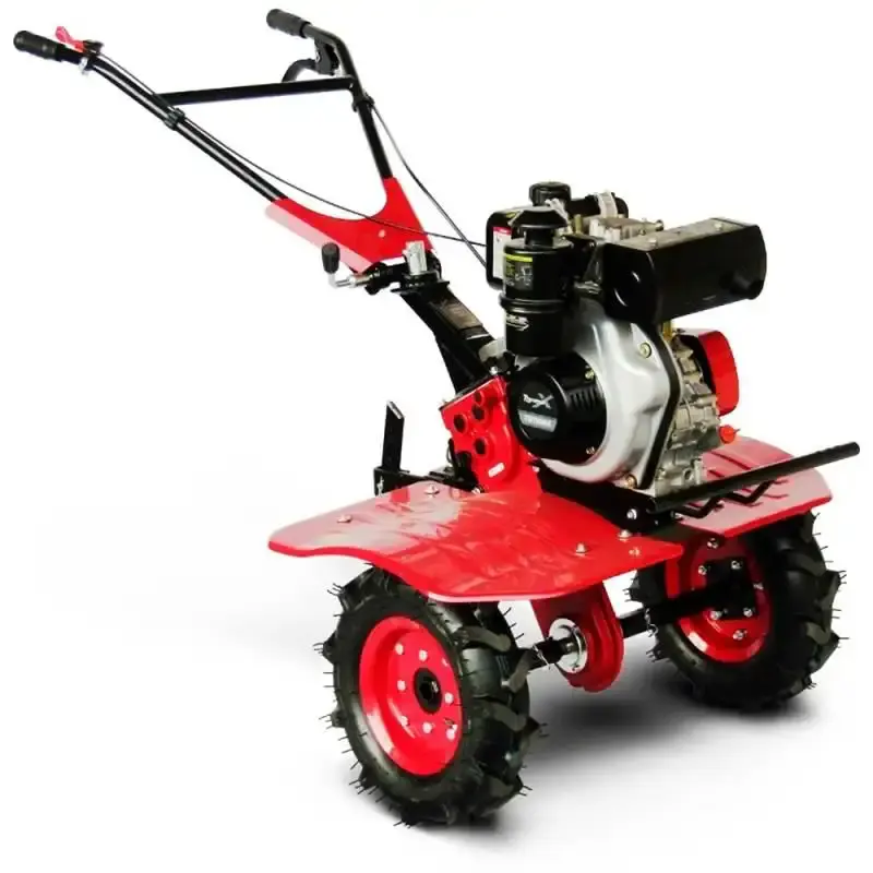Motocultivador diesel 5,1 HP 4T 247 CC rodas e arado 90 CM TDT90RX 704-003 Toyama