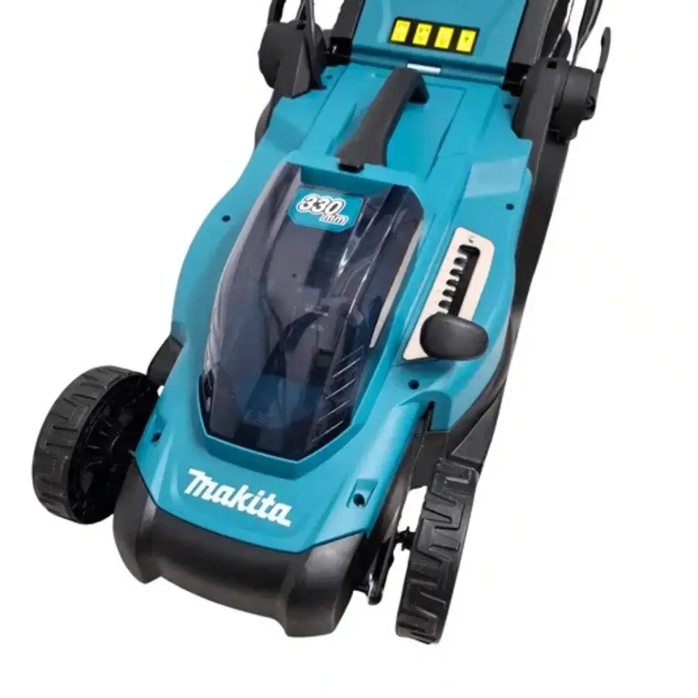 Cortador de grama 18V 330MM com bateria 3AH carregador bivolt Makita — fotografia 3