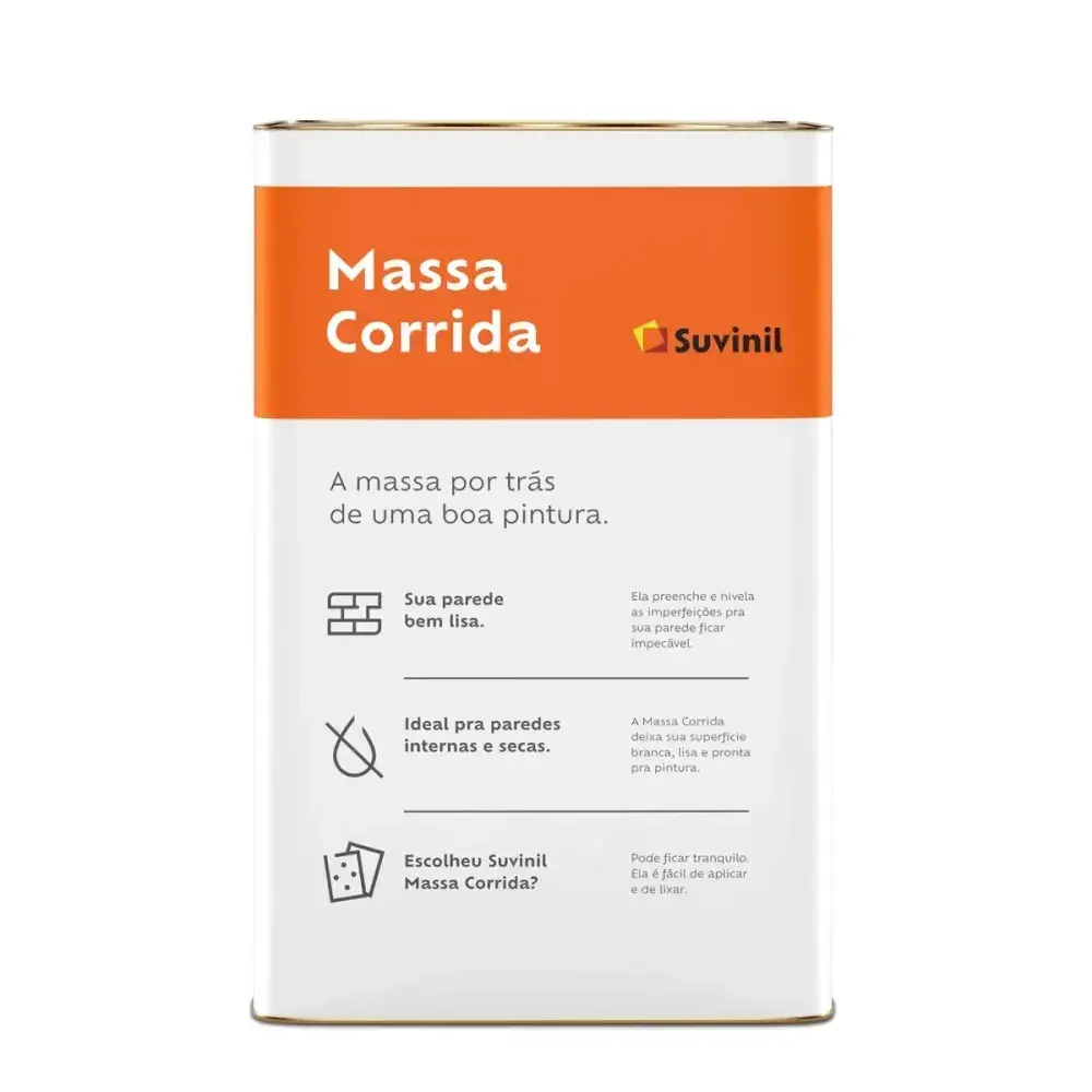 Massa corrida de 25KG da Suvinil — fotografia 4