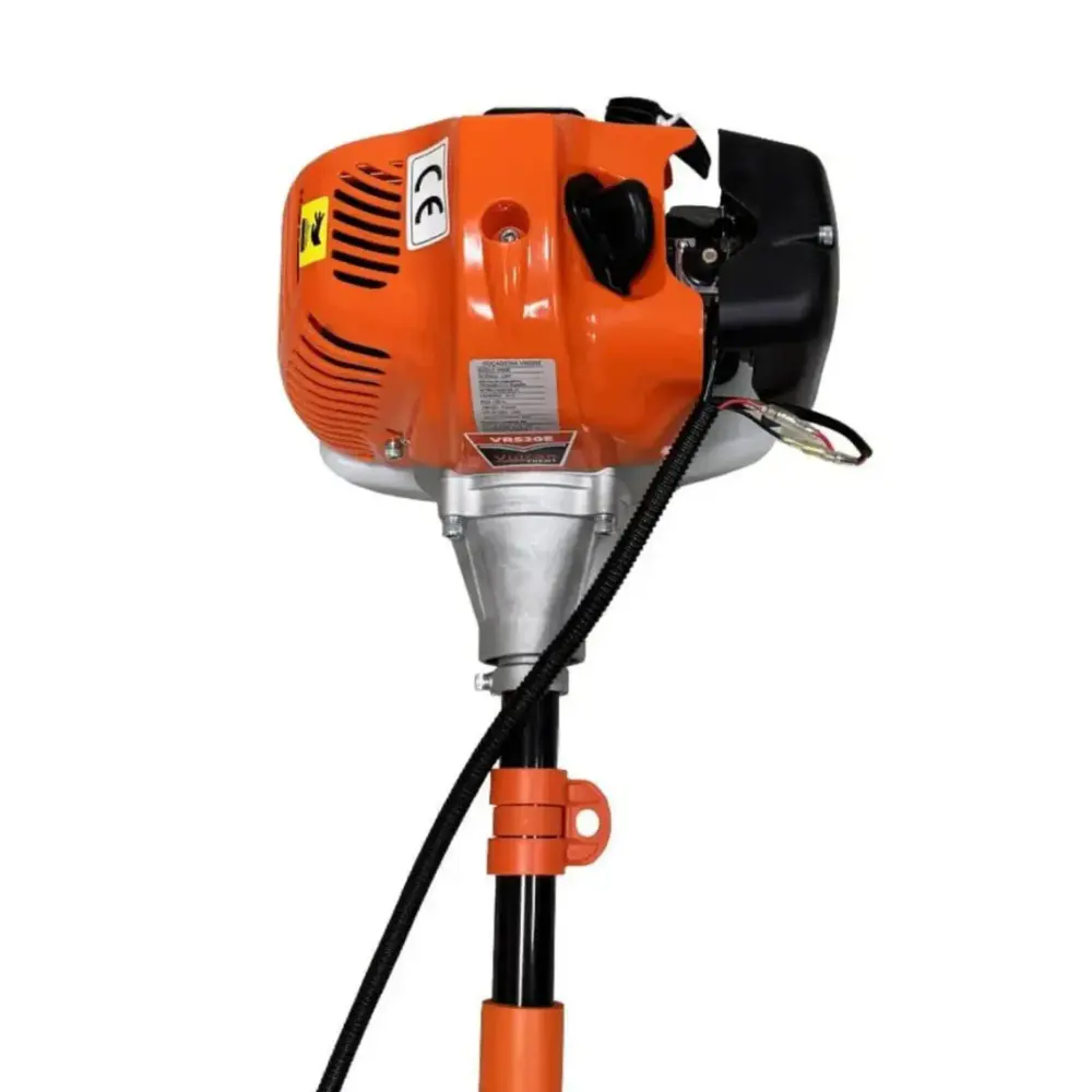 Roçadeira a gasolina 2T 52CC VR520E part. elétrica e 10 metros de fio de nylon Vulcan — fotografia 12