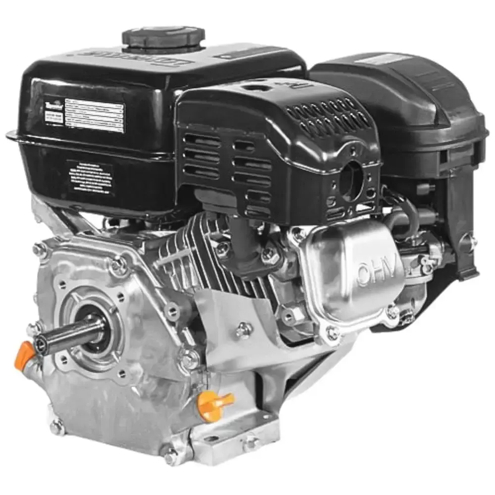 Compressor de ar 10 pés 100 litros motomil com motor gasolina 7HP HP 4T partida manual TE70X Toyama — fotografia 3