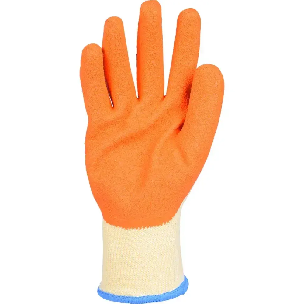 Luva banhada latex Kalipso orangeflex tam gd — fotografia 5