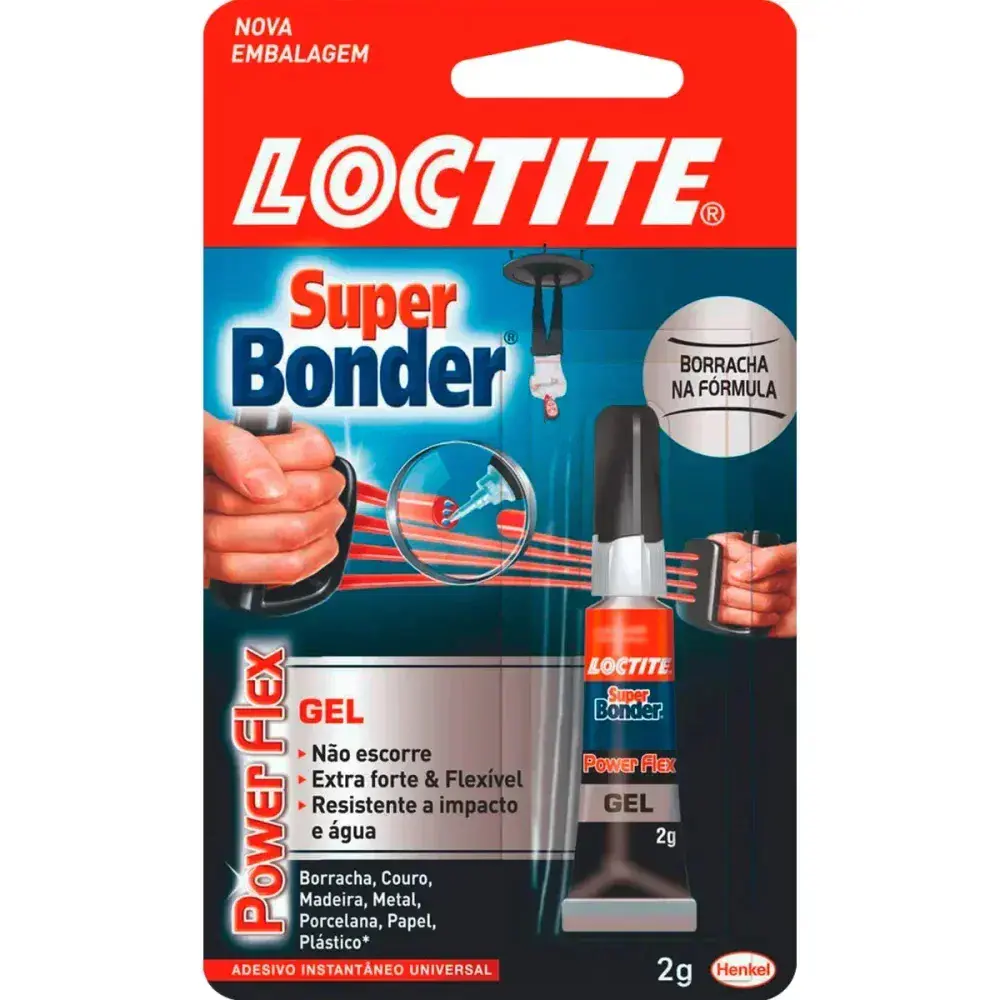 Super bonder 2078040 2G flex gel loctite Henkel — fotografia 5