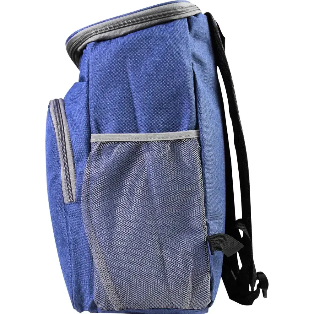 Mochila térmica com 2 bolsos frontais 18L azul Kala — fotografia 9