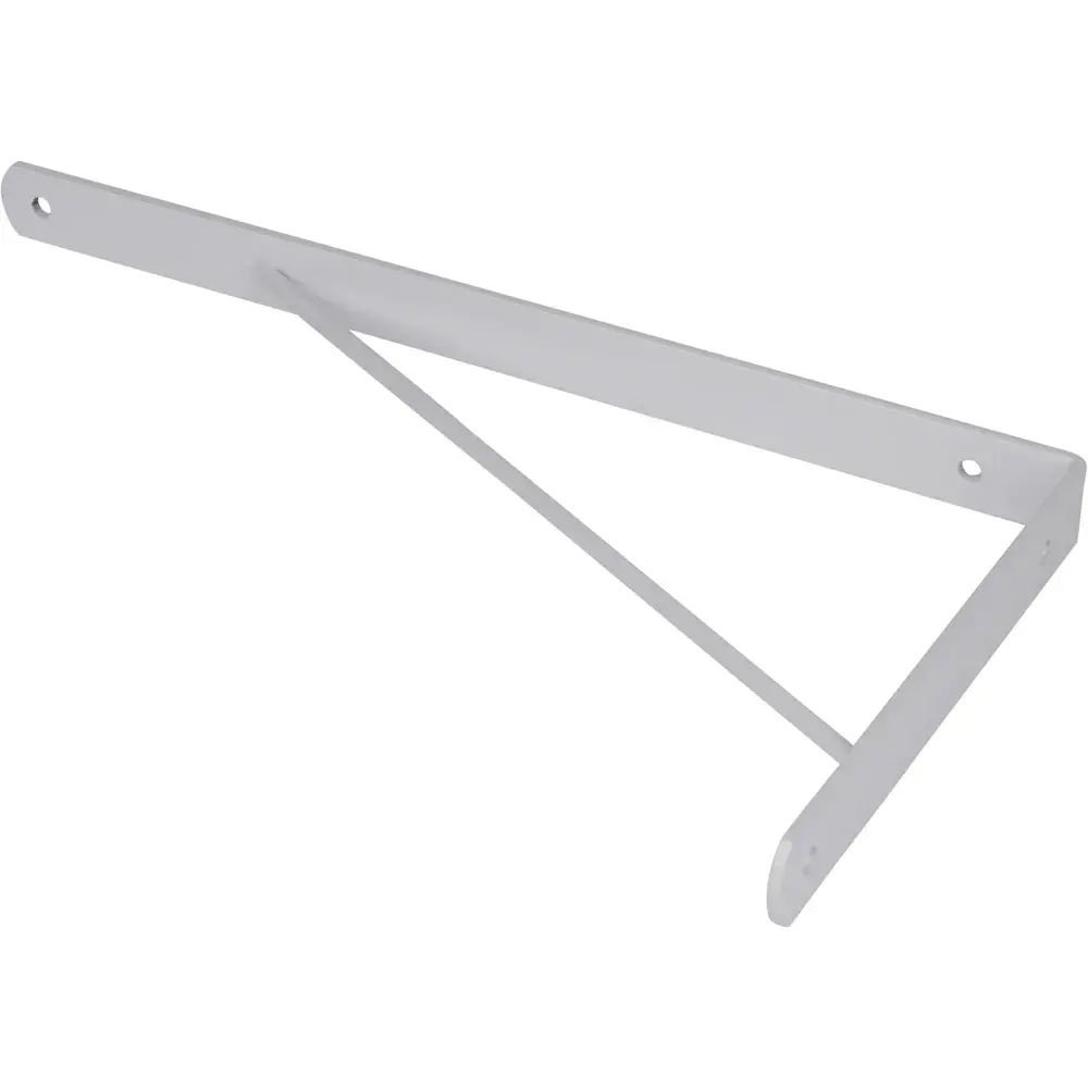 Suporte mão francesa eco reforçada 28CM branco Kala — fotografia 7