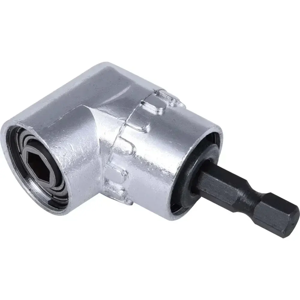 Adaptador angular para parafusadeira elétrica curto 1/4 Worker — fotografia 10