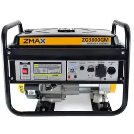 Gerador à gasolina 3,5KVA 4T ZG3800GM pártida manual bivolt 454225 Zmax — fotografia 2