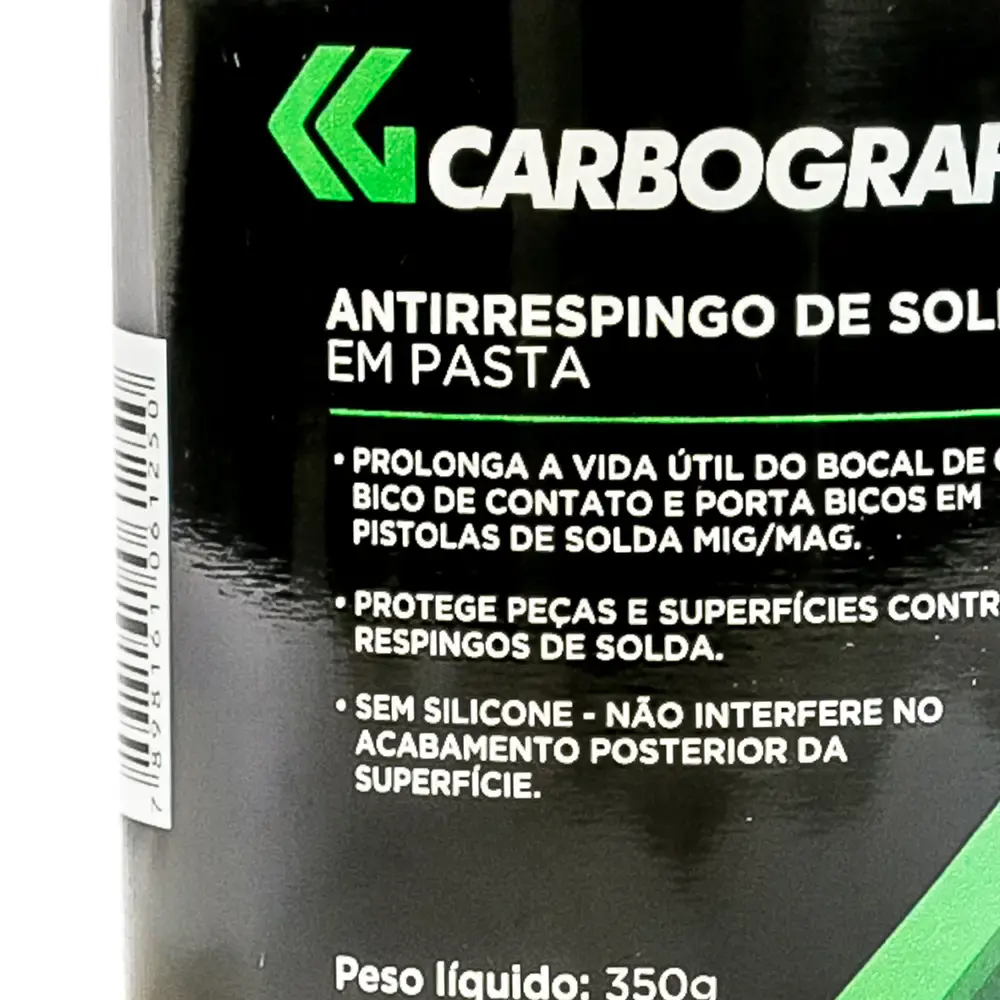 Anti respingo para solda em pasta 350GR Carbografite — fotografia 3