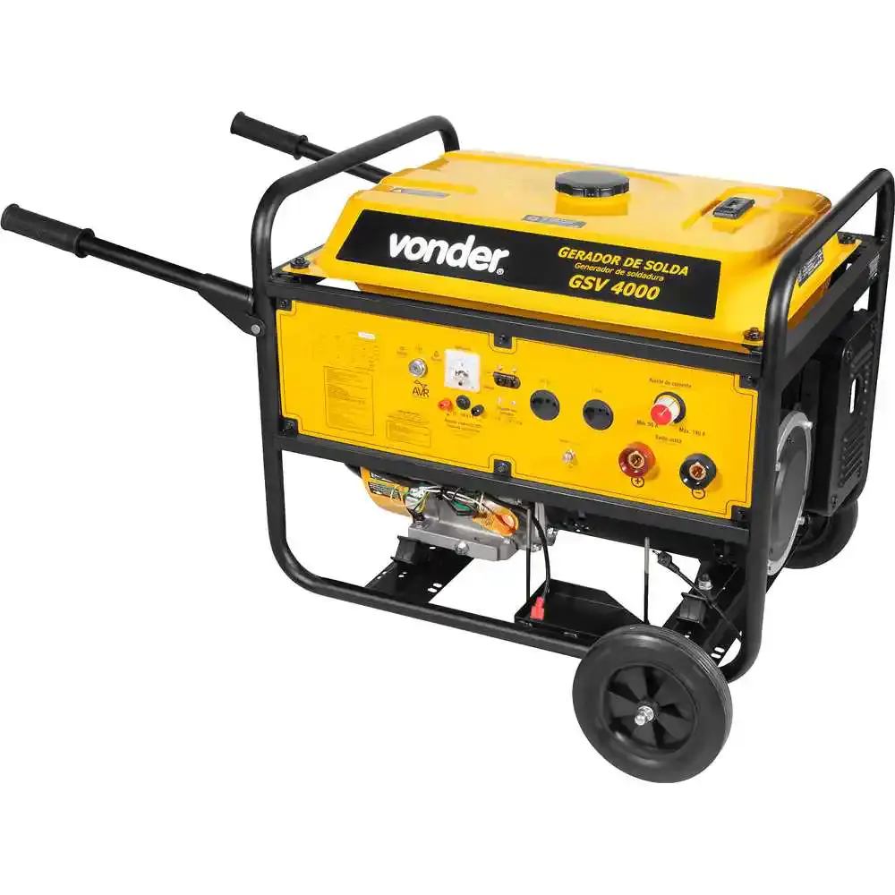 Gerador de solda e energia a gasolina 2 em 1 GSV4000 4000W Vonder