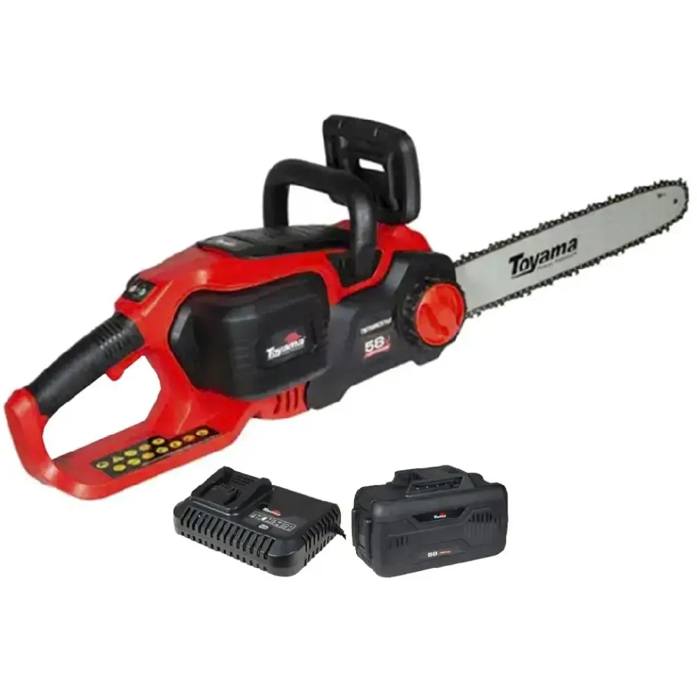 Motosserra a bateria 18V sabre 16POL 1400W e carregador Toyama