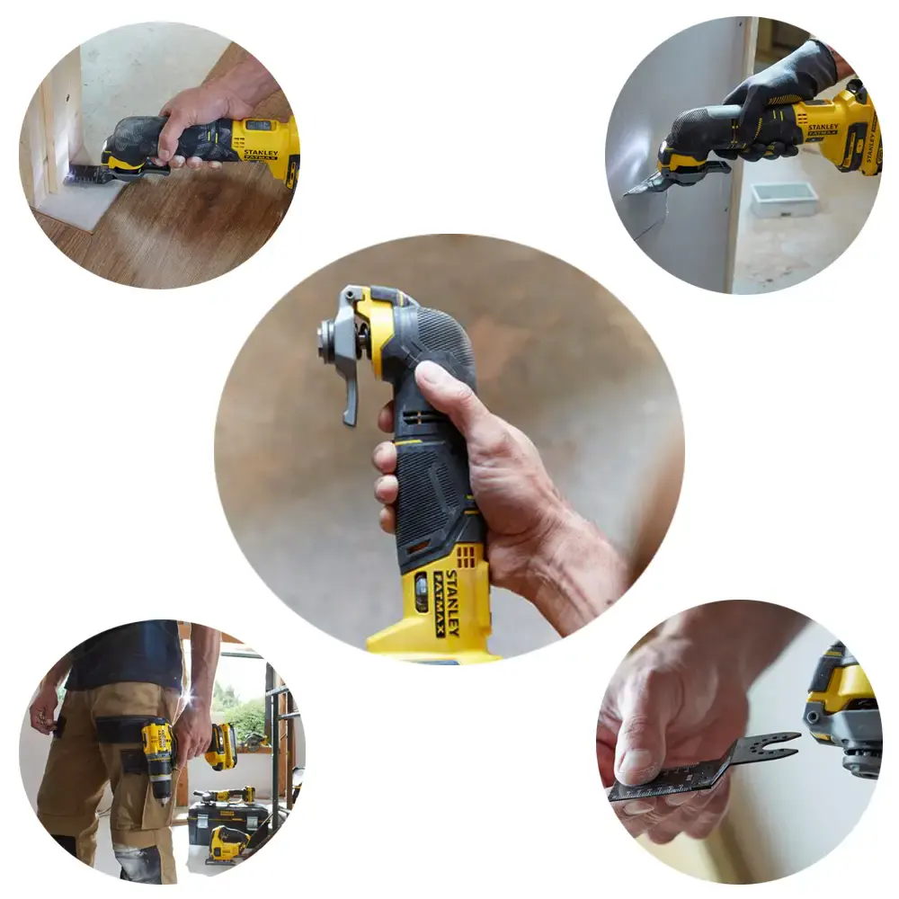 Multiferramenta oscilante 20V max maleta 9 SCT500D1K-BR Stanley — fotografia 5