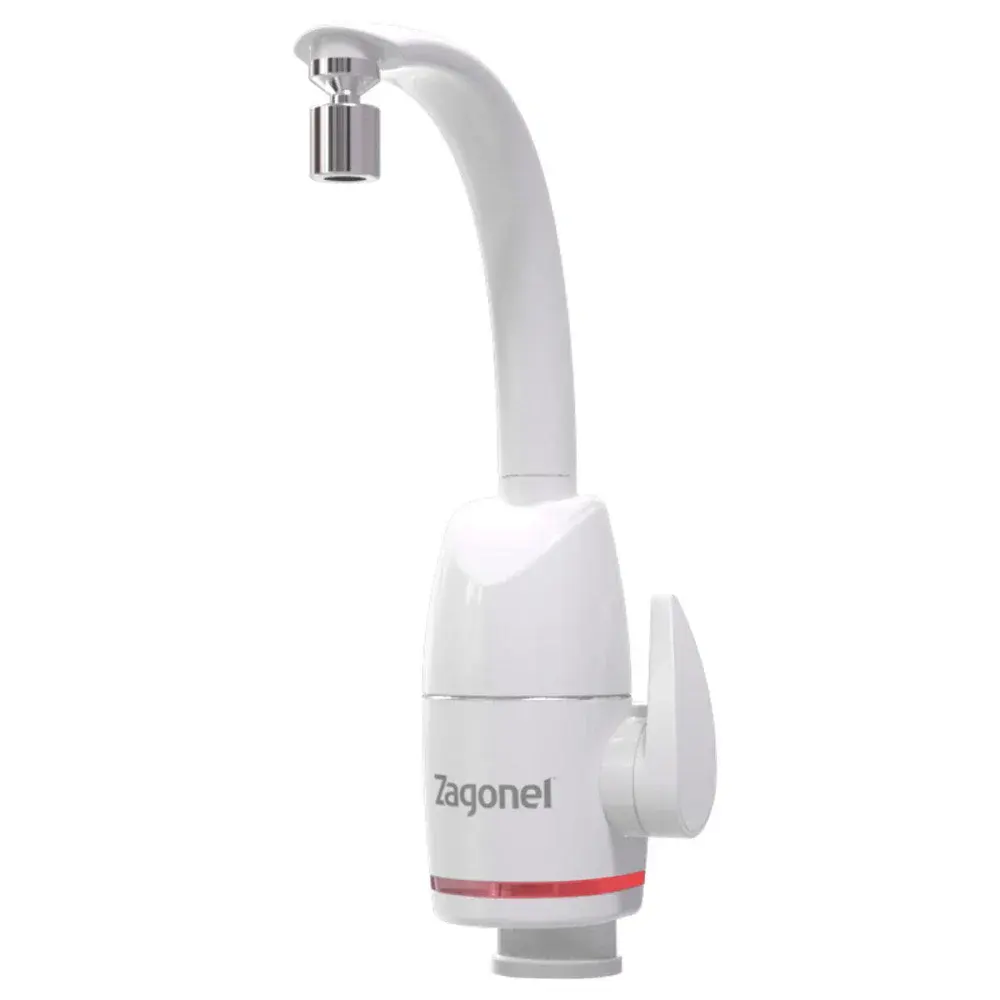 Torneira eletrônica prima branca 5500W 127V Zagonel