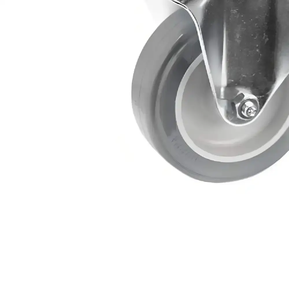 Rodizio Fixo PVC L12 150mm para até 85kg FL612-BP SCHIOPPA — fotografia 3