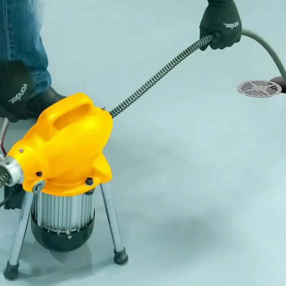 Desentupidora elétrica para tubulações DV390 Vonder 110 V — fotografia 9