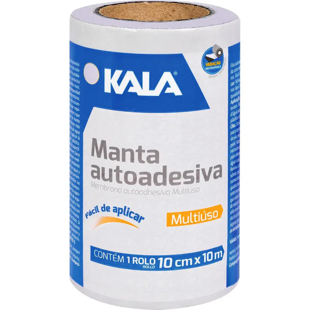 Fita manta asfáltica autoadesiva flexível 10CMX10M Kala — fotografia de referência