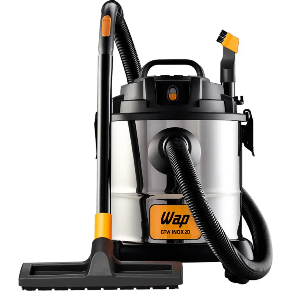 Aspirador de pó e água gtw inox 20L 1600W Wap