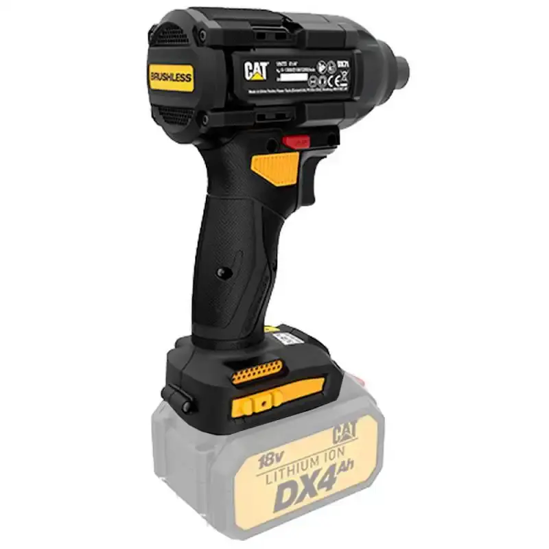 Chave de impacto à bateria brushless 18V 215NM sem bateria e carregador DX71B CAT — fotografia 3