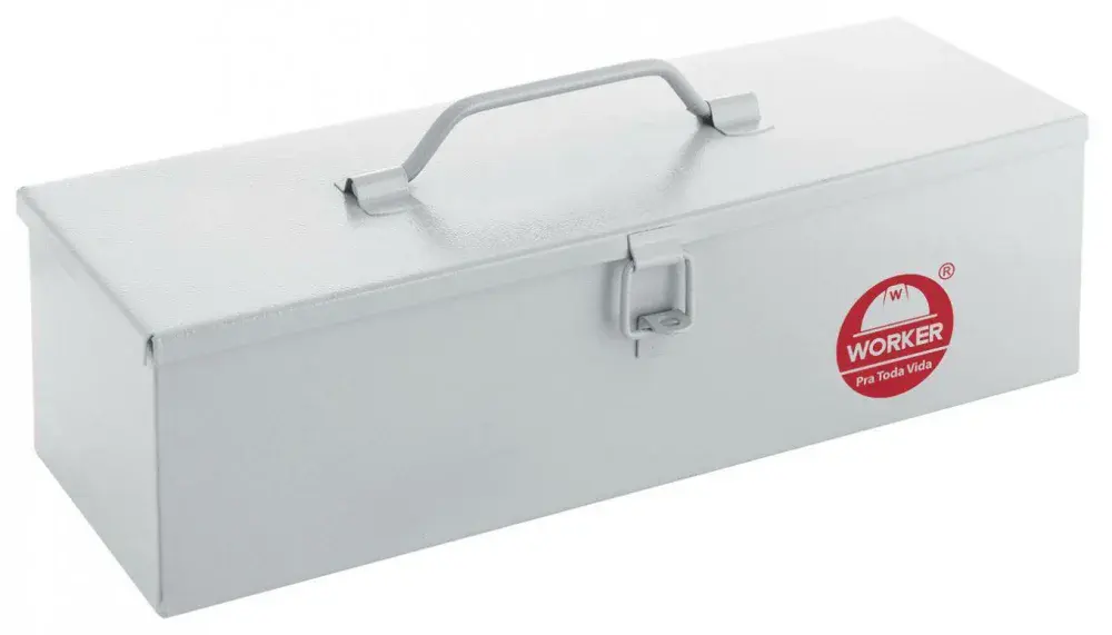 Caixa de ferramentas em aço 350X120MM Worker — fotografia de referência