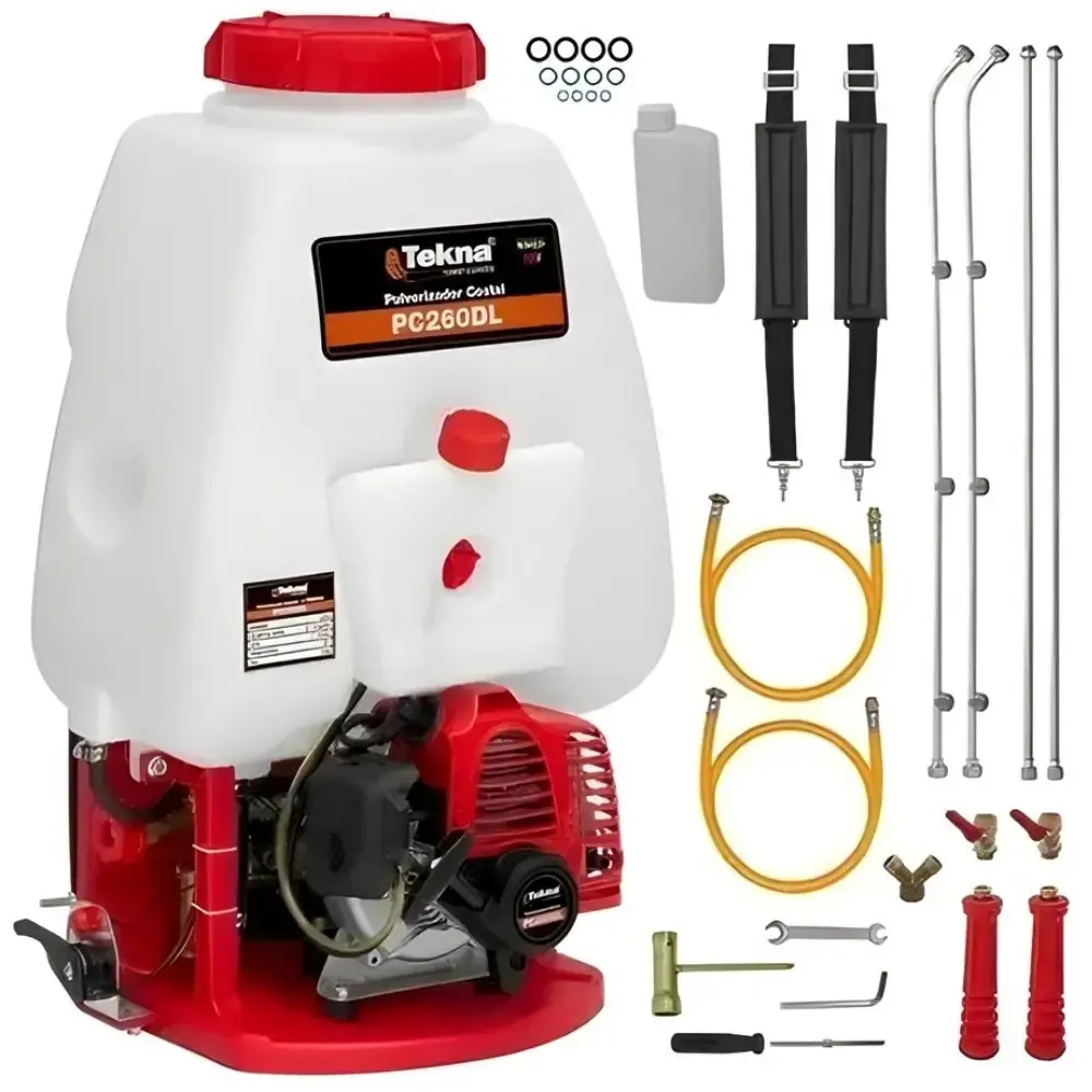 Pulverizador costal gasolina 2 tempos 25,4CC PC260TKDL Tekna