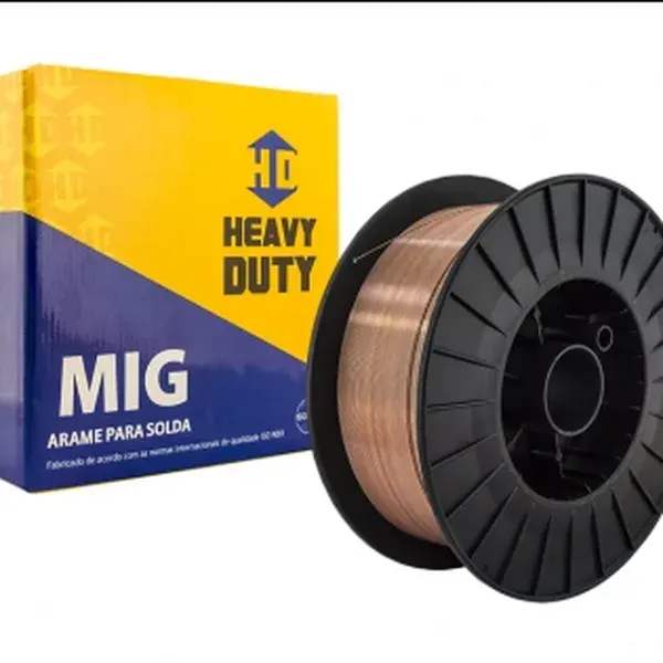 Arame de solda mig 1MM 15KG ER70S-6 - heavy duty
