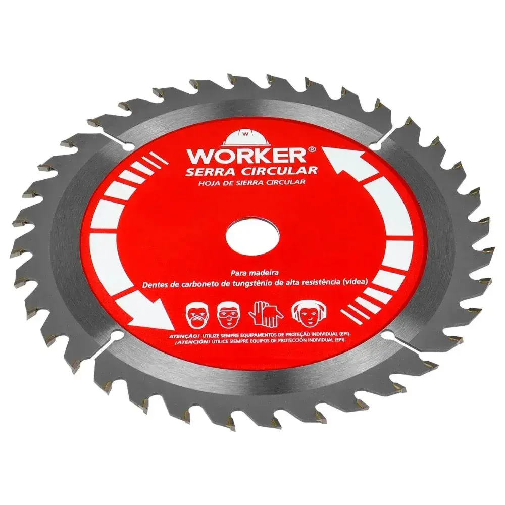 Serra circular widea 8 48 dentes 30MM Worker — fotografia 7