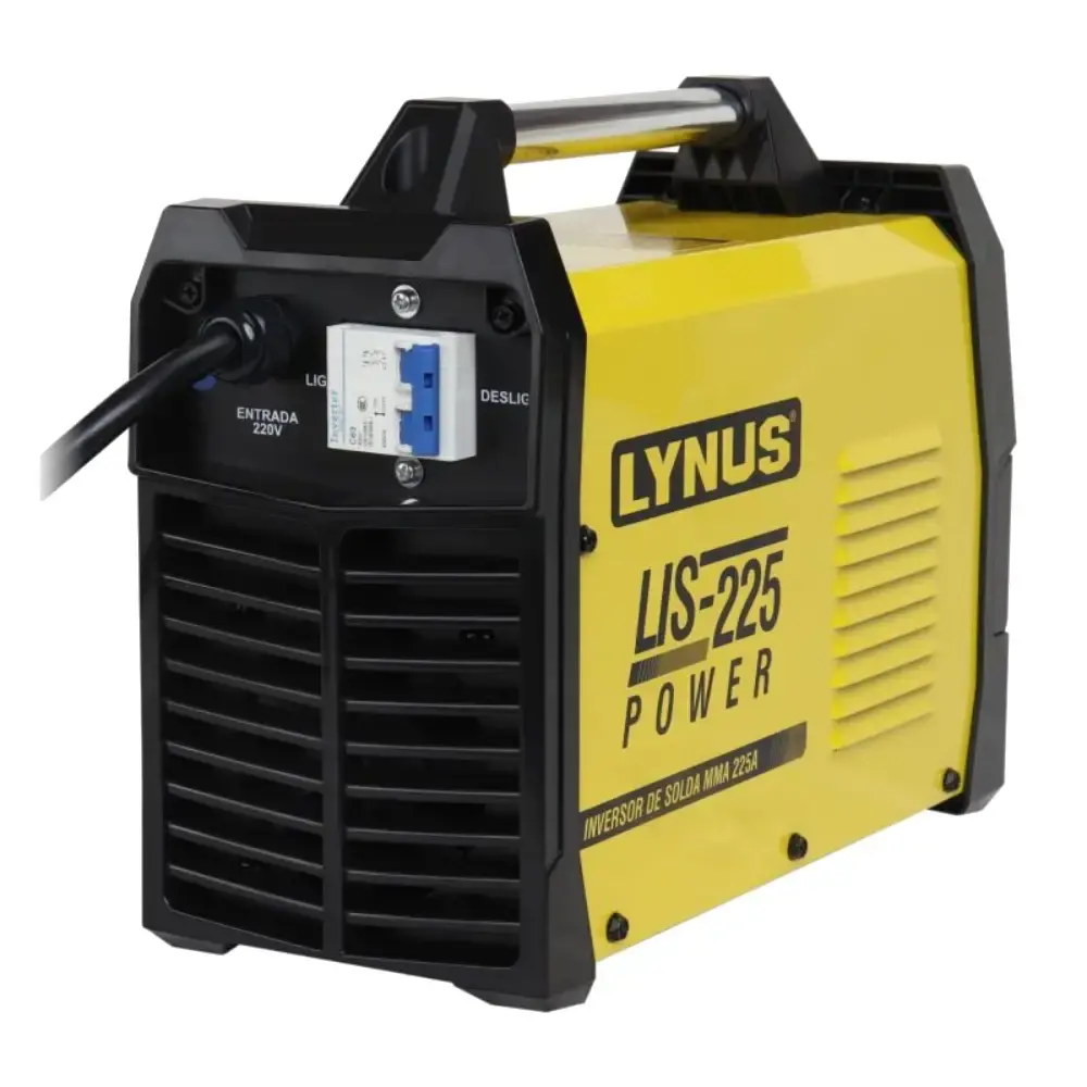 Máquina de solda inversora LIS-225 00000259.0 220V Lynus — fotografia 4