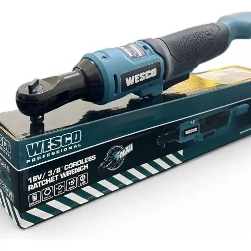 Chave catraca a bateria 18,0V 3/8 POL 47 nm WS2394.9 Wesco — fotografia 4