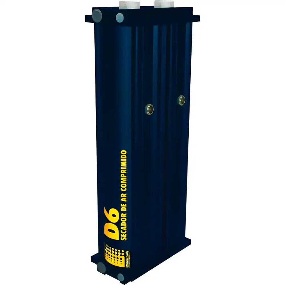 Secador de ar D6 32 PCM para compressor 6 HP Metalplan