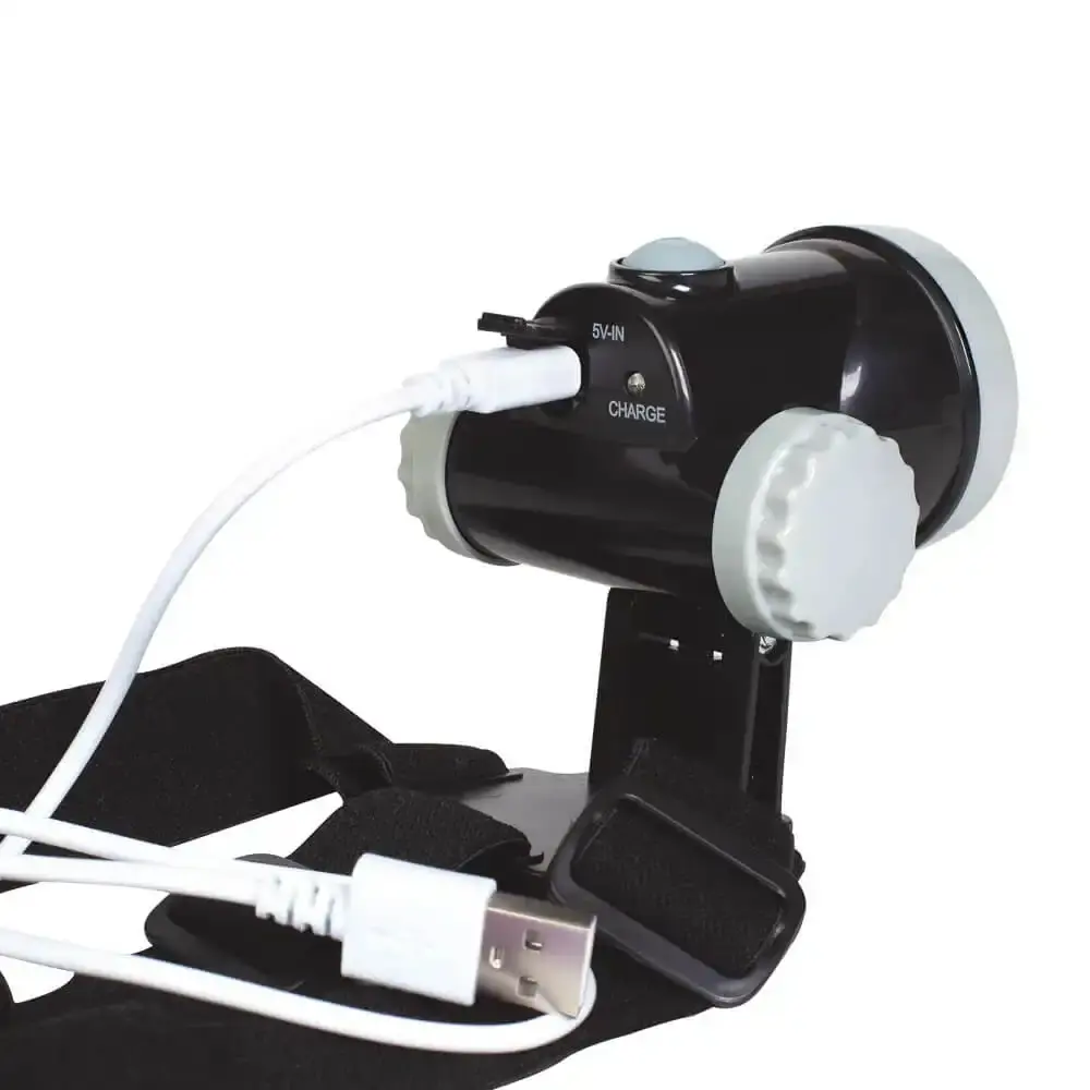 Lanterna para cabeça recarregável LED 100 lúmens Mor — fotografia 8