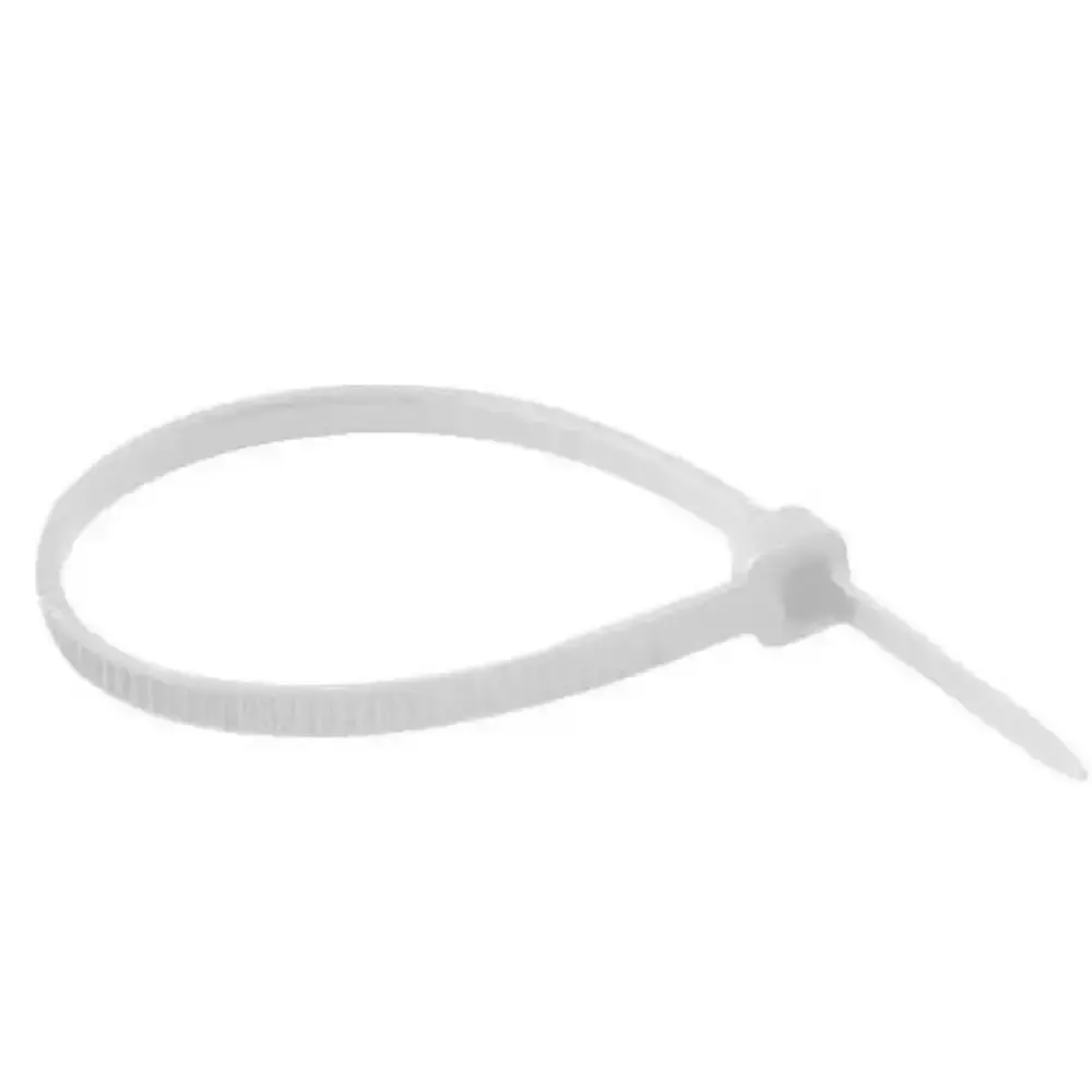 Kit 500 Abraçadeiras de Nylon Brancas 100 mm x 2,5 mm FERRARI — fotografia 4