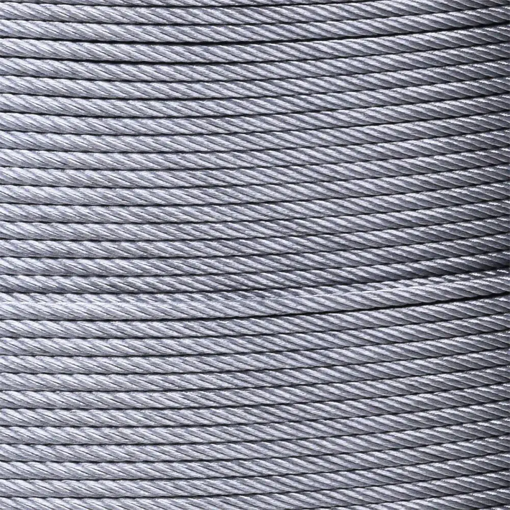 Cabo de aço 6X19 5/32 galvanizado 500M 4,00MM worker Acerosid — fotografia 4
