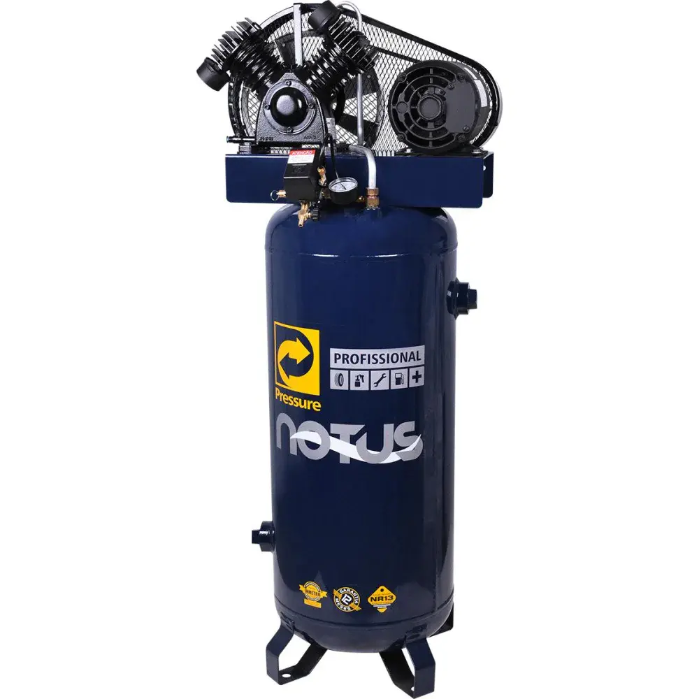 Compressor ar notus 10/100V 10PCM mono 127/220V Pressure