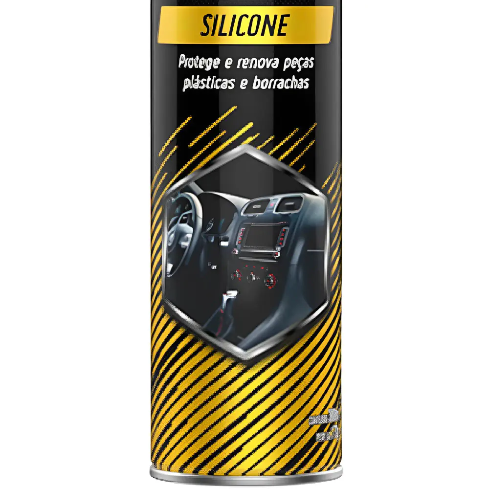 Silicone Spray Neutro 300 ml com 5 Unidades MUNDIAL PRIME — fotografia 4