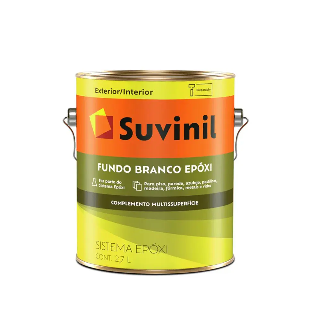 Fundo branco epóxi branca 2,7L Suvinil