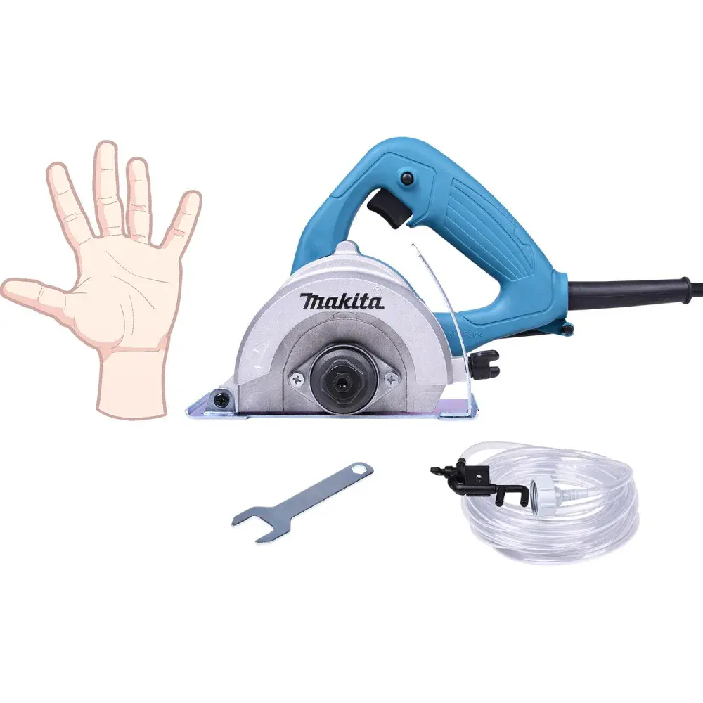 Kit serra mármore refrigeração 110MM 1300W 4100NH3 Makita 127V — fotografia 6