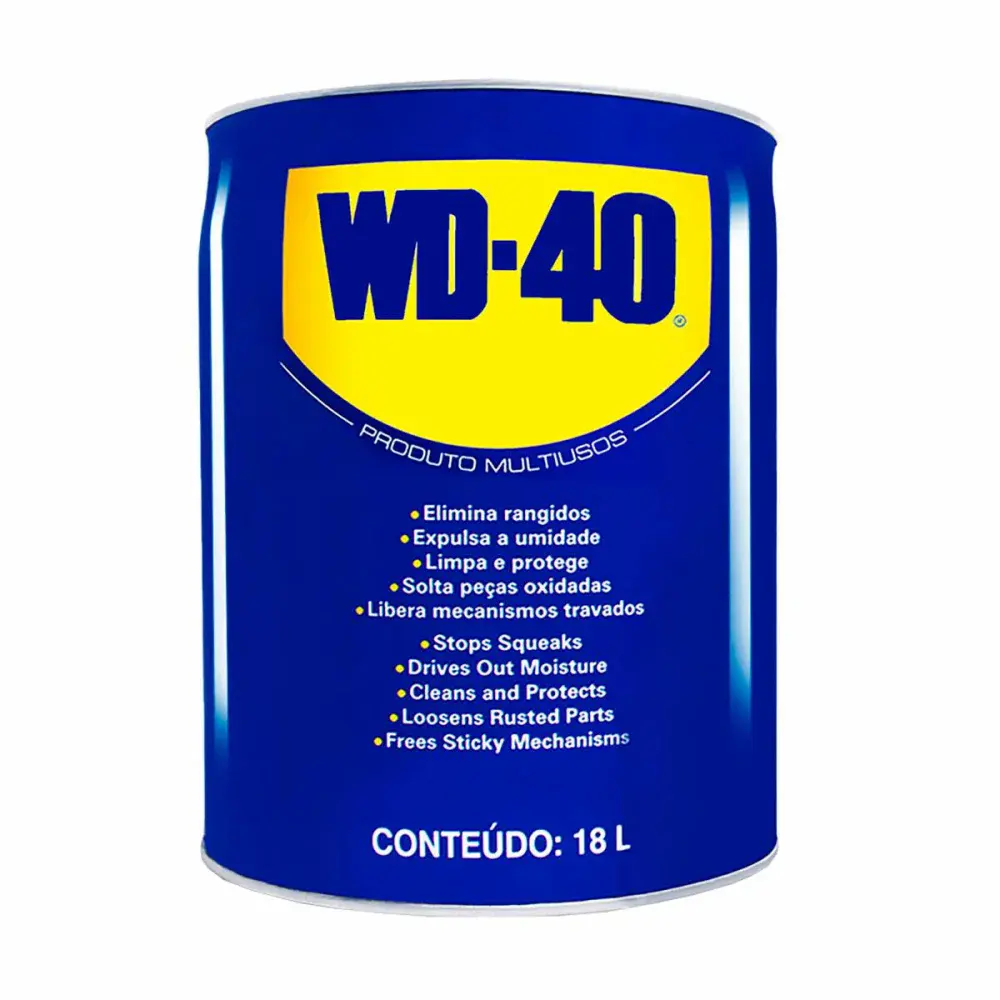 Lubrificante produto multiusos balde 18L Wd-40