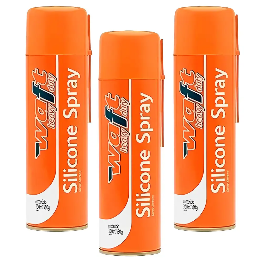 Silicone Spray Silispray 300 ml com 3 Uni 6180 WAFT