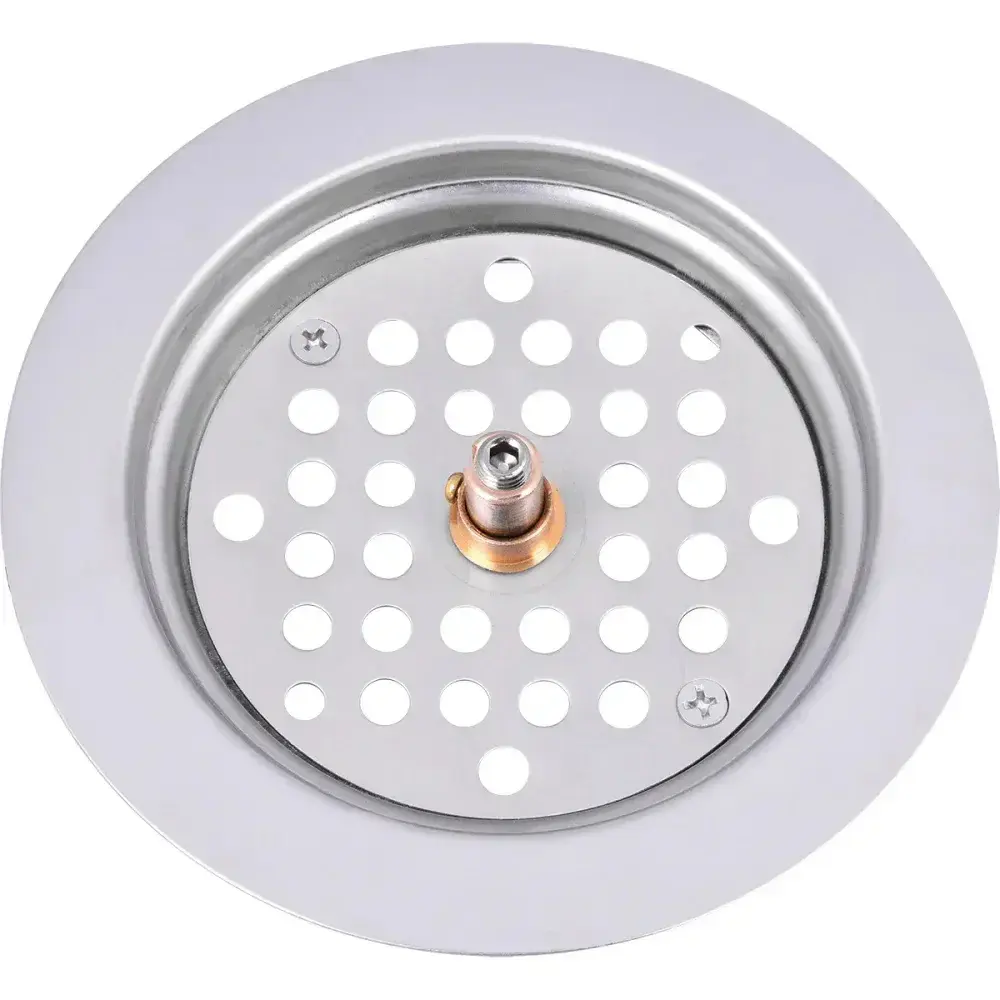 Ralo de banheiro click up redondo 9,5CM Liege — fotografia 6