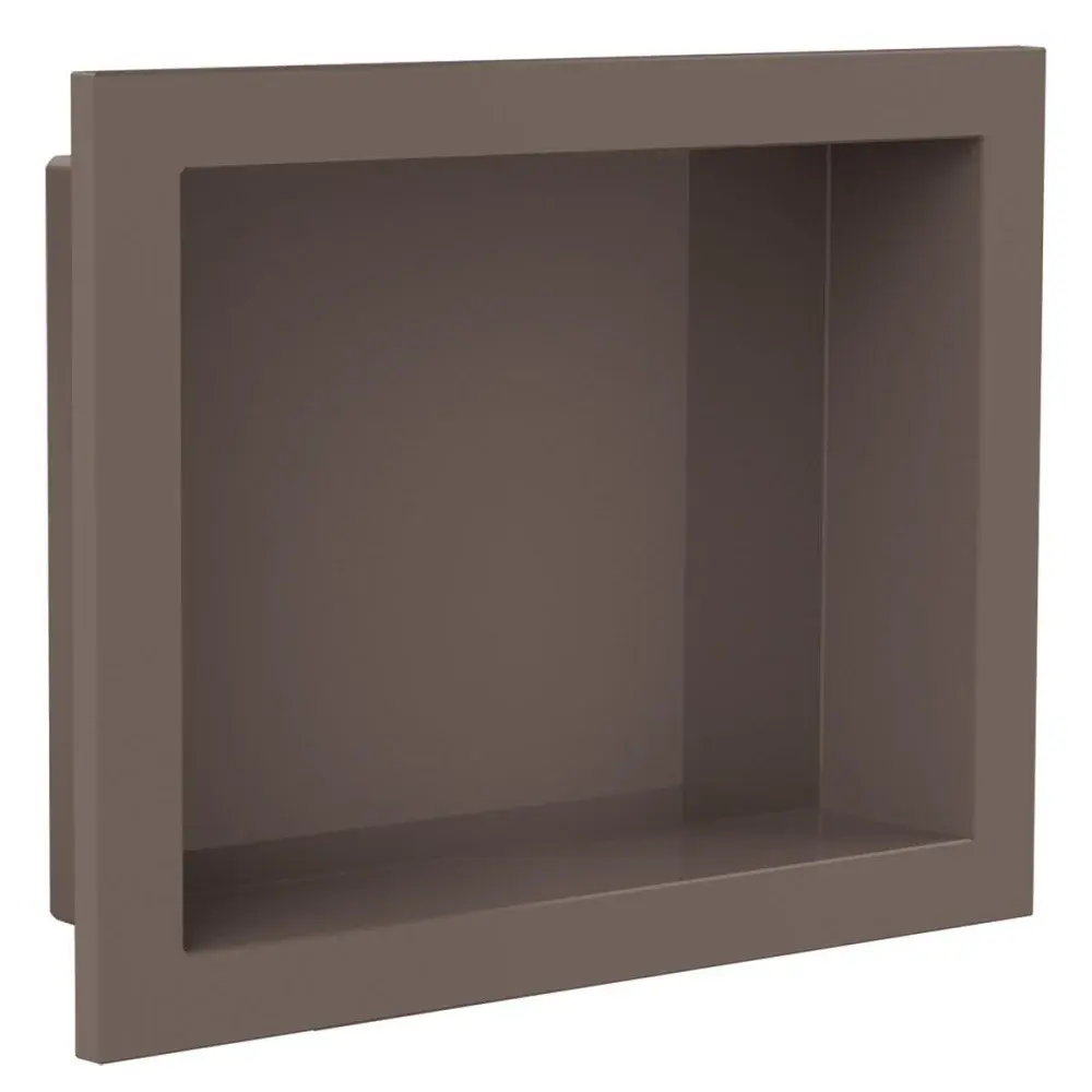 Nicho de parede para embutir cappuccino 30X40MM Arquitech