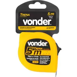 Trena de Aço 5m x 19mm com Trava VONDER — fotografia 2
