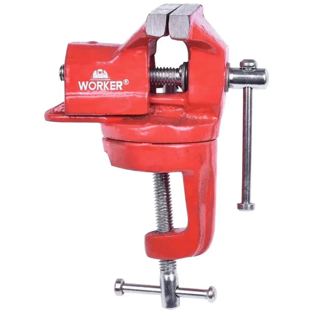 Mini torno bancada giratória 40MM Worker — fotografia 5