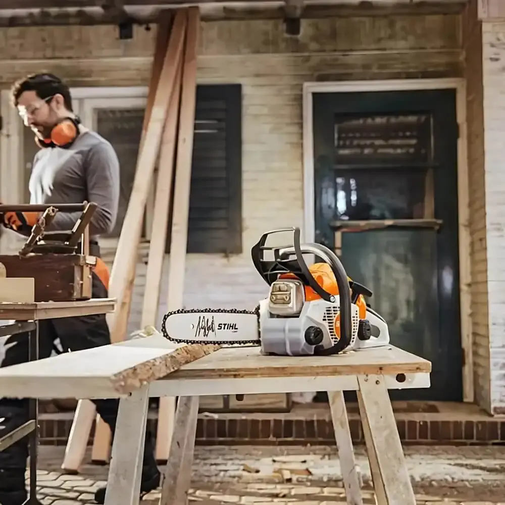Motosserra combustão a gasolina 63 CC sabre 40 CM MS 363 Stihl — fotografia 4