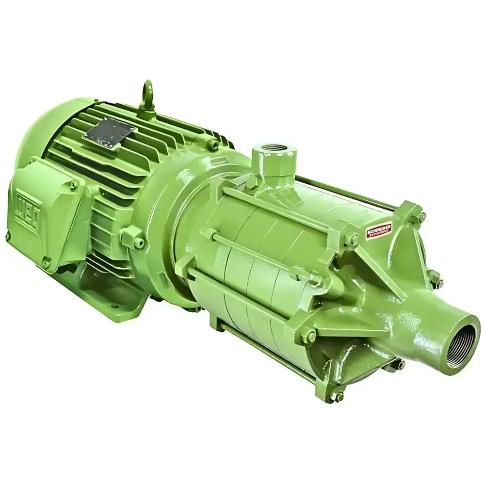 Bomba d'água 10CV 4 estágios 4 tensões 220/380/440/760V trif me-al 24100V Schneider