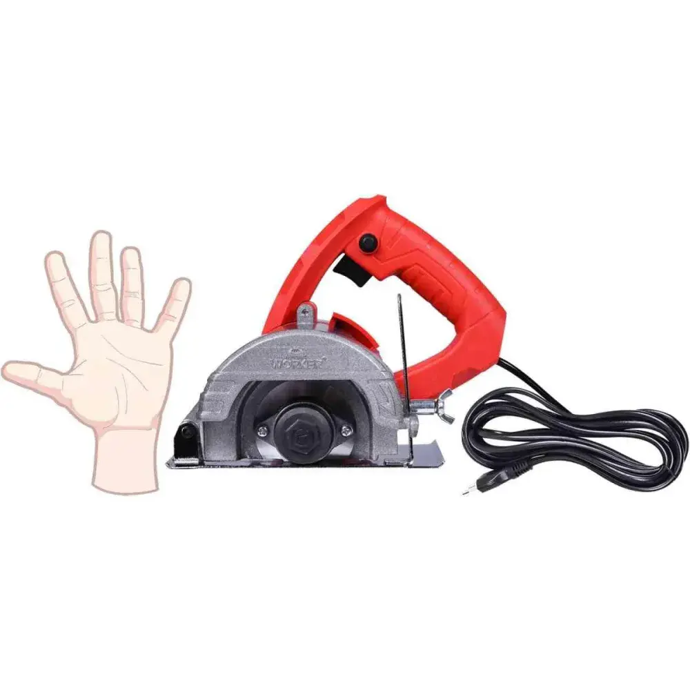 Serra mármore 4.3/8 20MM 12000RPM 1300W Worker — fotografia 10