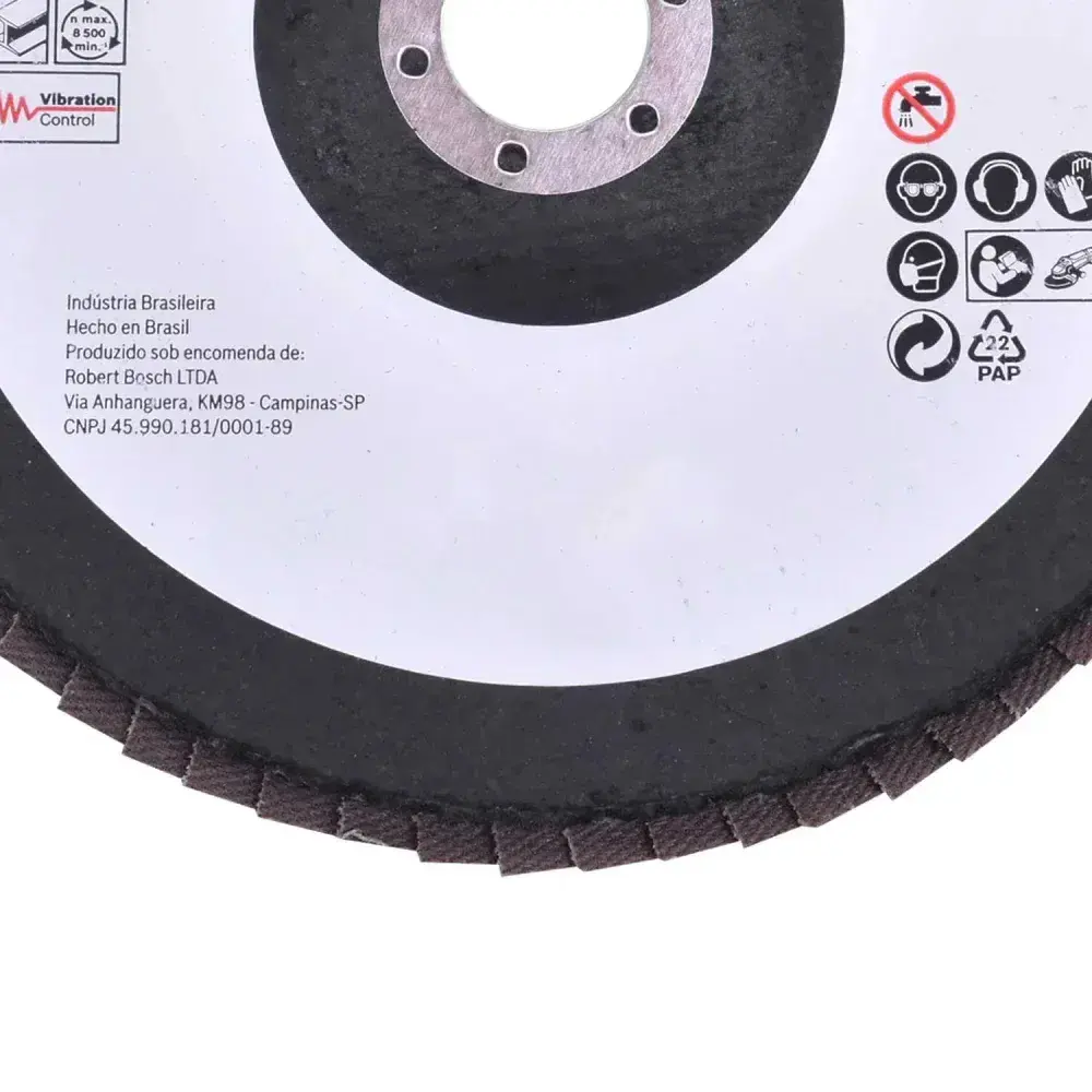 Lixa disco flap expert for metal 180 x 22,23MM G120 Bosch — fotografia 7