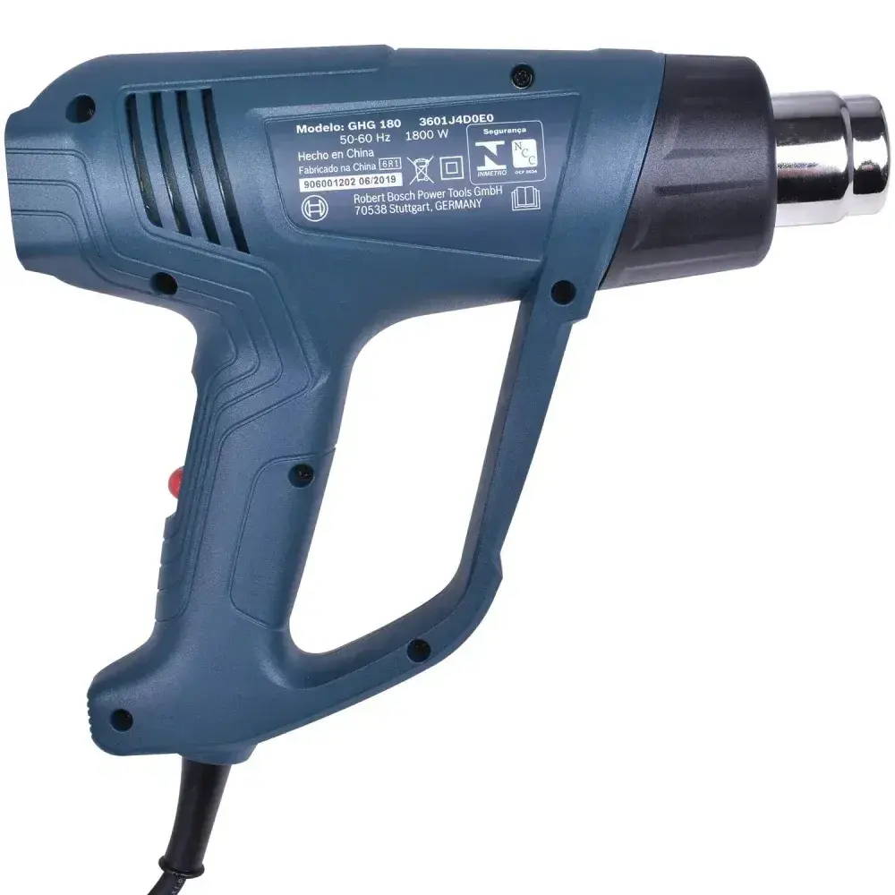 Soprador térmico 1800W ghg 180 Bosch 127V — fotografia 10